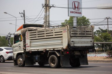 Özel Hino damperli kamyon. 