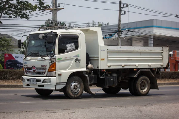 Privé Hino Dump Truck. — Stockfoto