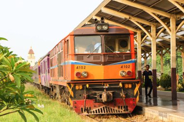 Eski Dlesel ALSTHOM Lokomotive 