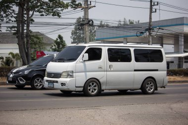 Özel eski Nissan Urvan Van araba 