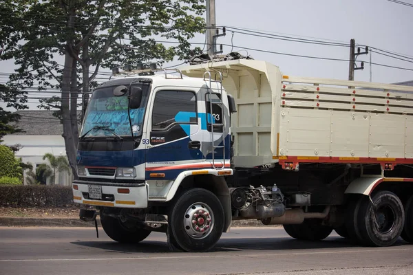 Reboque caminhão basculante de concreto Piboon . — Fotografia de Stock