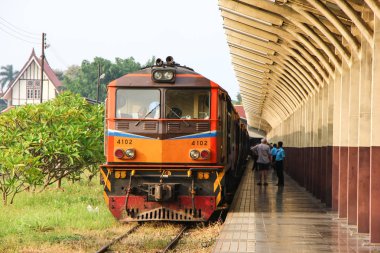 Eski Dlesel ALSTHOM Lokomotive 