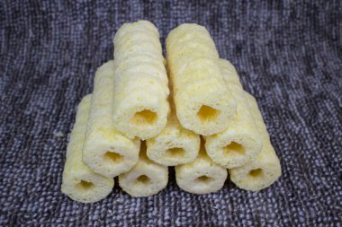 Rulo mısır çerez, mısır ürününden snack