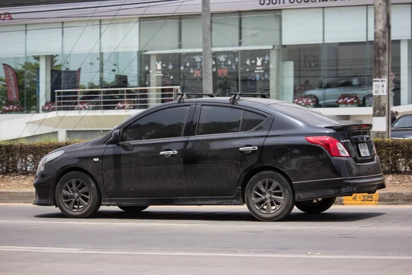 Coche ecológico privado, Nissan Almera, N17 — Foto de Stock