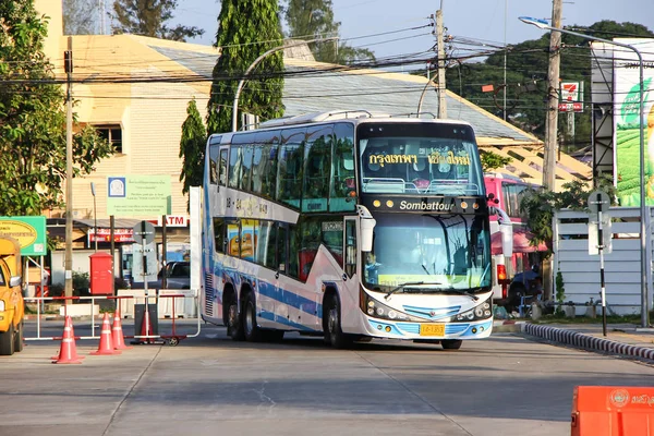 Autobús de la compañía Sombattour . — Foto de Stock