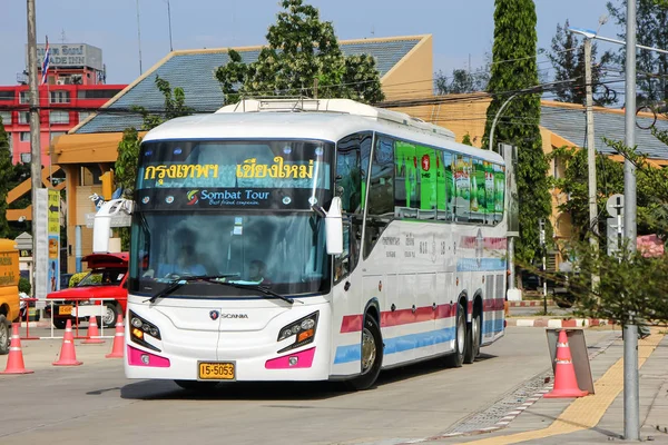 Autobús de la compañía Sombattour . — Foto de Stock