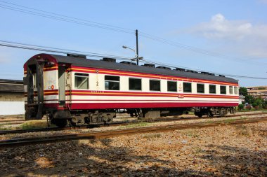 Yolcu araba için tren sayı.52