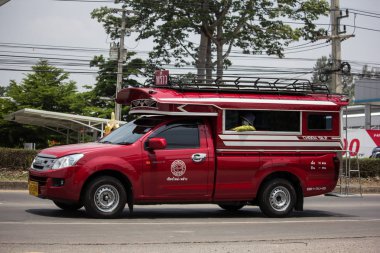  Turuncu mini kamyon taksi chiangmai