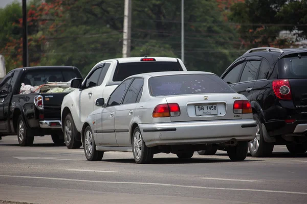 Prywatny stary samochód Honda Civic — Zdjęcie stockowe