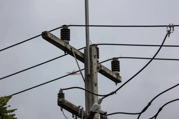 クローズ アップ測定線と電気の記事 — ストック写真