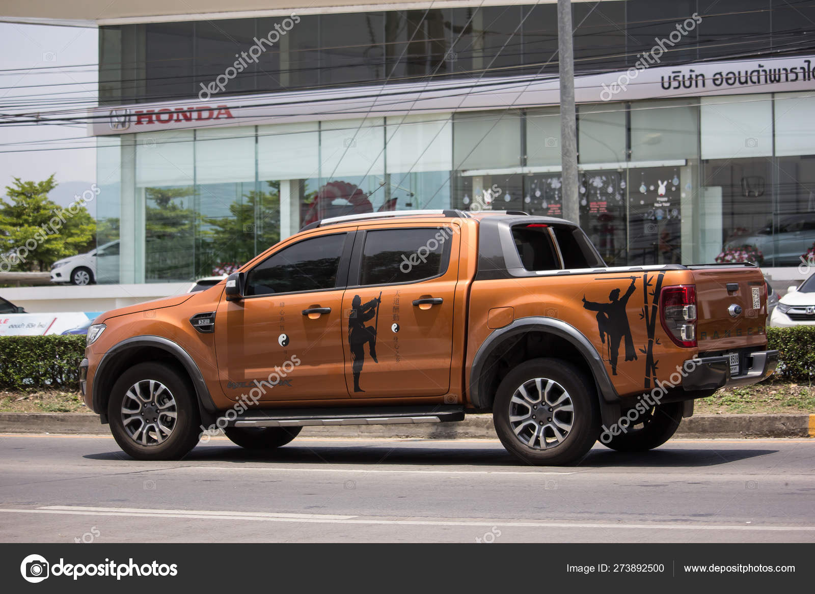 Private Pickup Car Ford Ranger Stock Editorial Photo