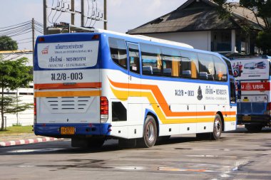 Chiangmai ve Luangprabang arasında uluslararası otobüs