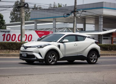 Toyota Chr küçük araba Crossover Suv hibrit araba. 