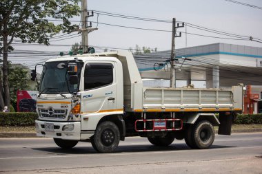 Özel Hino damperli kamyon. 