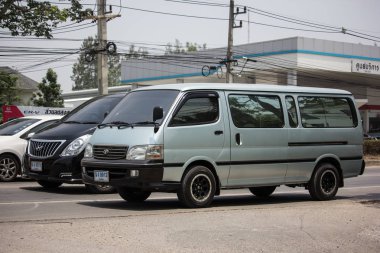 Özel Toyota Hiace eski Van araba.