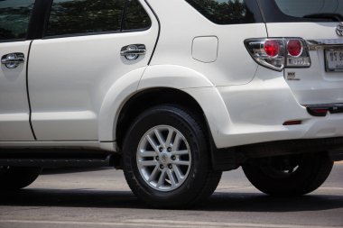 Özel Toyota Fortuner Suv otomobil.