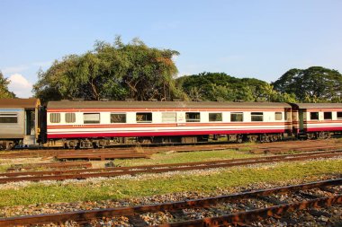 Yolcu araba için tren sayı.52