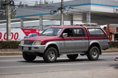 Özel eski pikap Araba, Mitsubishi Strada.