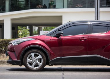 Toyota Chr küçük araba Crossover Suv hibrit araba. 
