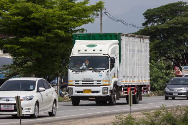  Özel Isuzu kargo kamyon.
