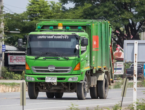 Camião de lixo de Nongjom Subdistrito Organizatio Administrativo — Fotografia de Stock