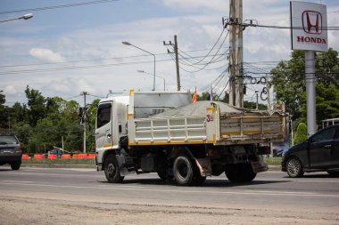 Özel Hino damperli kamyon. 