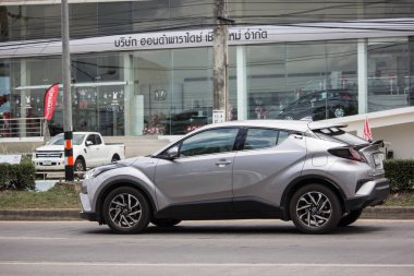 Toyota Chr küçük araba Crossover Suv hibrit araba. 