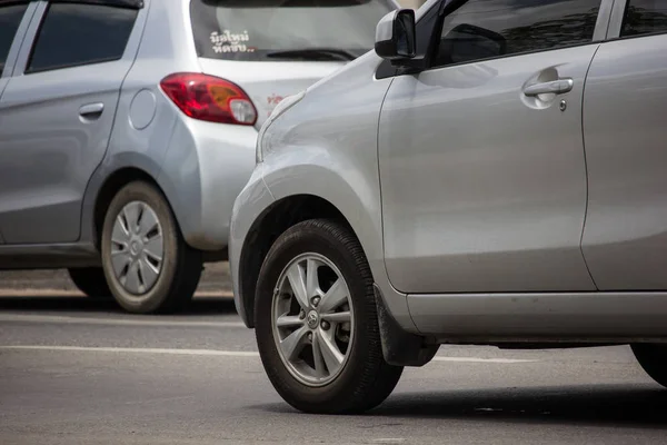 Soukromé auto Toyota Avanza. — Stock fotografie