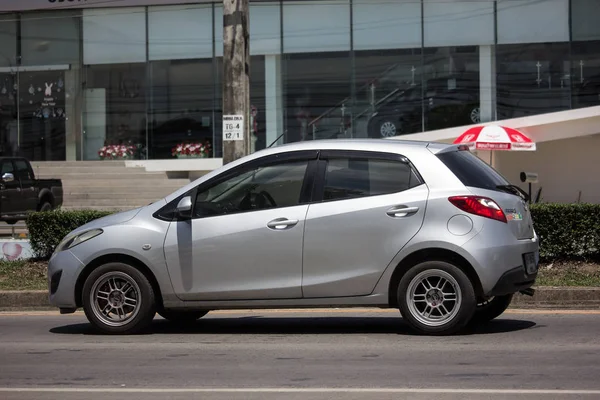 Coche ecológico privado Mazda 2 — Foto de Stock