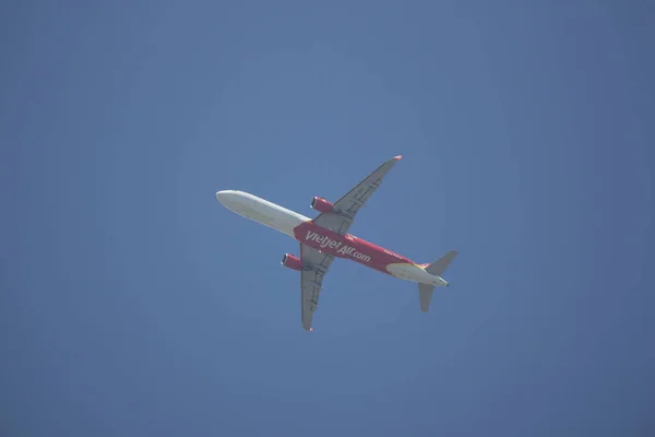 A321-200 de la aerolínea tailandesa Vietjet — Foto de Stock