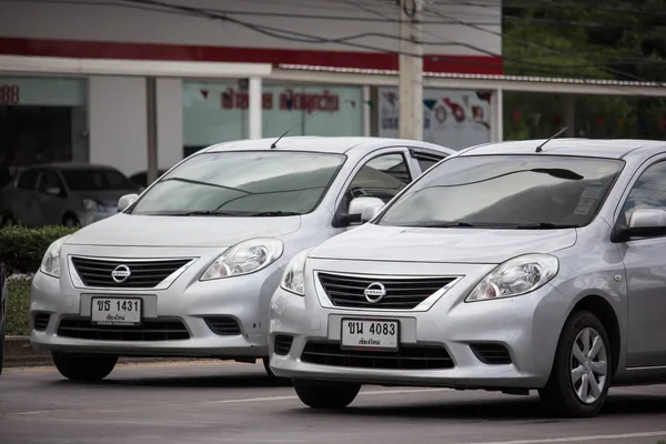 Coche ecológico privado, Nissan Almera, N17 — Foto de Stock