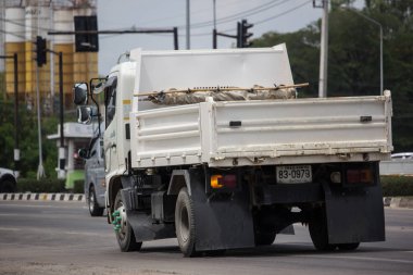 Özel Hino damperli kamyon. 