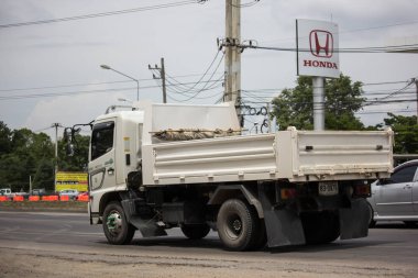 Özel Hino damperli kamyon. 