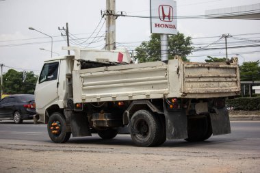 Özel Hino damperli kamyon. 