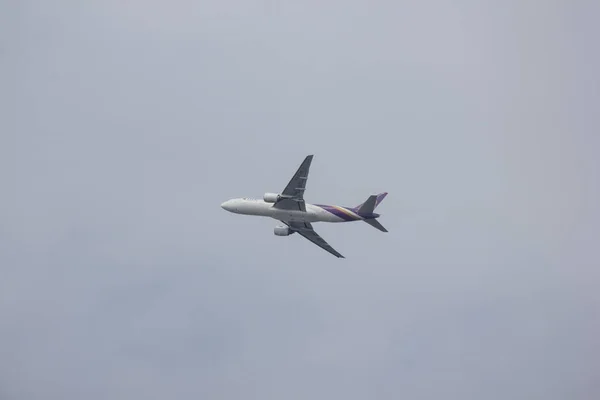 Boeing 777-200, Tayland Hava yolu. — Stok fotoğraf