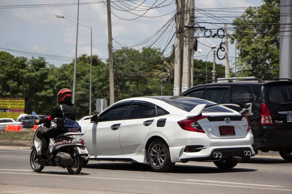 Prywatne nowy samochód Honda Civic dziesiątej generacji — Zdjęcie stockowe