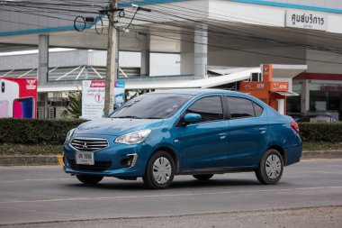 Özel araba Mitsubishi çekin.