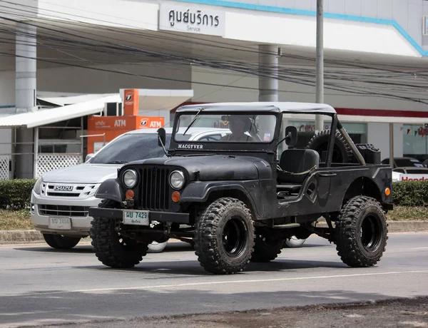 Eski Jeep özel araba.