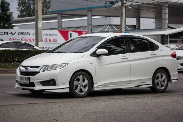 Privát város autó Honda City. — Stock Fotó