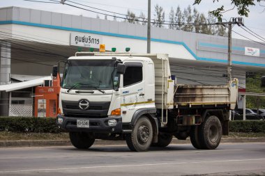 Özel Hino damperli kamyon. 