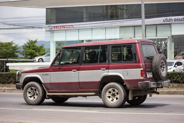 Privado Mitsubishi Pajero Suv Car . — Fotografia de Stock