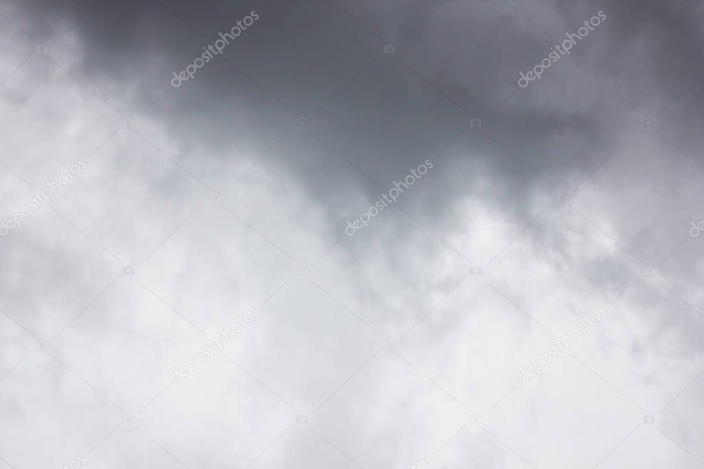 Dark storm sky clouds background