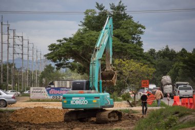 Özel Kobelco kazıcı