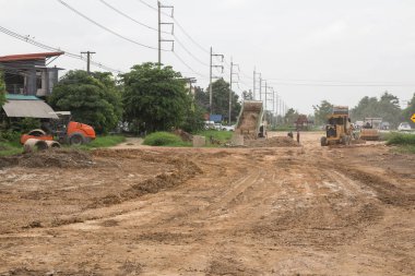  Cat 140k motor grader Şantiyede.