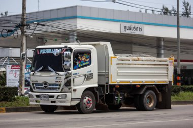 Özel Hino damperli kamyon. 