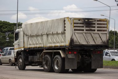 Özel Hino damperli kamyon. 