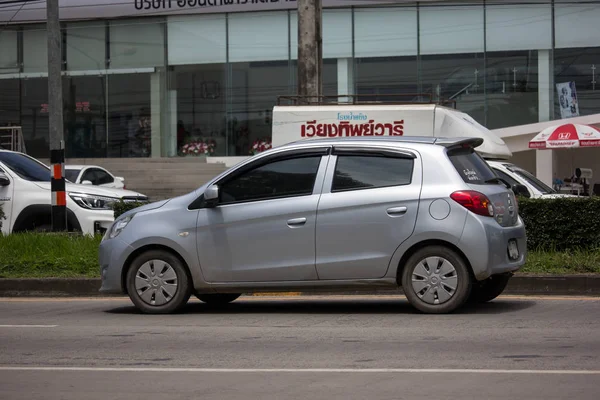 Privado Eco carro Mitsubishi Mirage — Fotografia de Stock