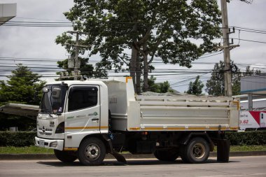 Özel Hino damperli kamyon. 