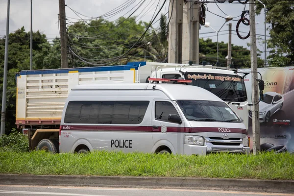  Polis Van araba Royal Thai polisinin. 
