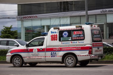 Pha Phi Alt Bölgesi Ambulans minibüsü 